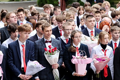 Первый звонок прозвучал для 100 первоклассников витебской гимназии №8