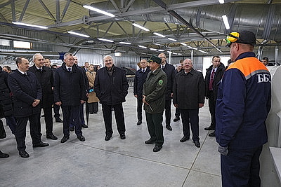 Лукашенко ознакомился с комплексным развитием территории Березинского биосферного заповедника