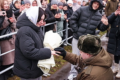 Начало освоения военной науки. Около 2,4 тыс. новобранцев приняли присягу в 72-м учебном центре
