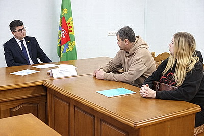 Левкович проводит прием граждан в Витебском облисполкоме