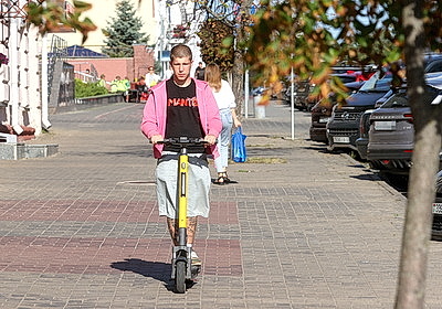 Солнечный осенний день в Гомеле