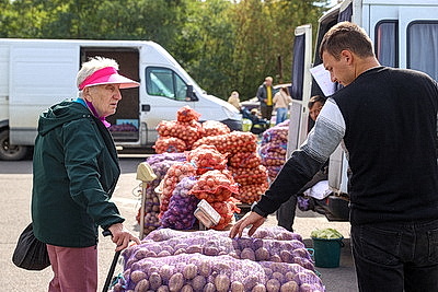 В Бресте начали работать осенние ярмарки