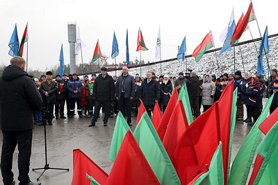 Линию дробления открыли после реконструкции на щебзаводе \"Глушкевичи\"
