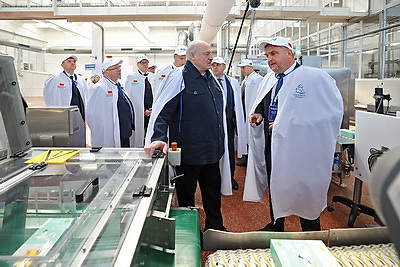 Лукашенко совершил рабочую поездку в Гродненскую область
