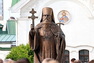 Патриарх Кирилл возглавил богослужение в Свято-Духовом кафедральном соборе Минска
