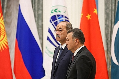 Путин встретился с главами правительств стран ШОС