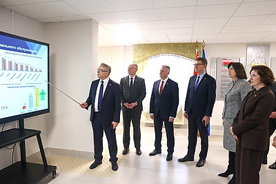 Открытие нового корпуса социального пансионата \"Гармония\" состоялось в Минске