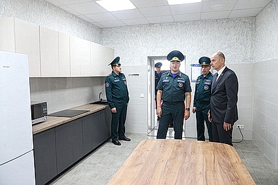 Помощь всегда рядом. В Червене открыли модернизированную пожарную часть