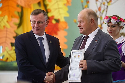 В Брестском районе чествовали заслуженных аграриев региона