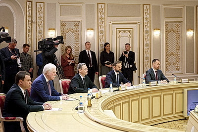 Лукашенко провел встречу с губернатором Вологодской области России