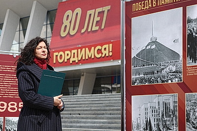 \"Победа в памяти живет\": фотовыставка БЕЛТА представлена в Минске