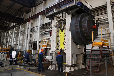 Производство аксиально-поршневых гидравлических насосов торжественно запустили в Пинске