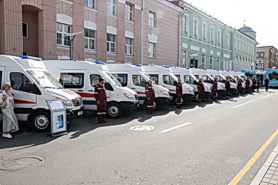 Празднично и ярко отметили День города в Гомеле