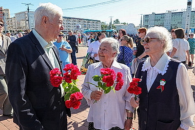 Праздничные мероприятия ко Дню Независимости проходят в Витебске