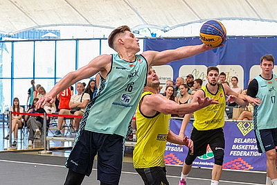 \"МИНСК\" выиграл третий этап чемпионата Беларуси по баскетболу 3х3