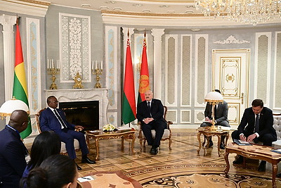 Лукашенко провел переговоры с Президентом Гвинеи-Бисау