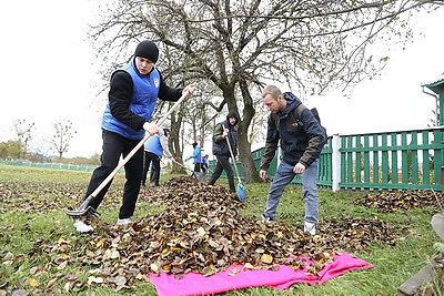 Место с особой энергией. Молодежь помогла в благоустройстве Свято-Афанасьевского мужского монастыря