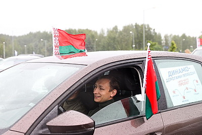 Международный автовелопробег прибыл в Минск