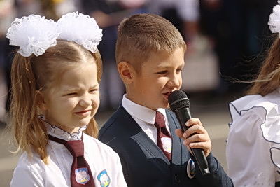 После реконструкции распахнула двери школа №1 в Лунинце
