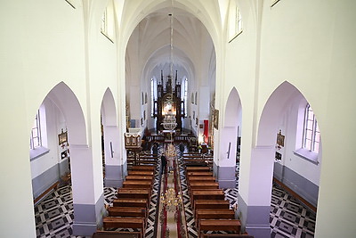 Достопримечательности. Костел святого Иоанна Крестителя