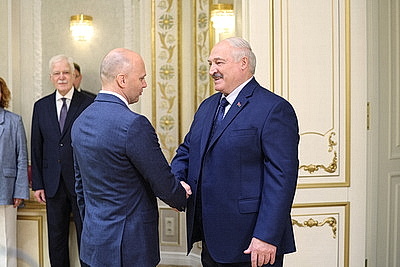 Лукашенко встретился с губернатором Калининградской области России