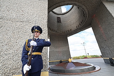 \"Шествие поколений\", военный парад, интерактивные площадки. В Витебске отмечают День Победы