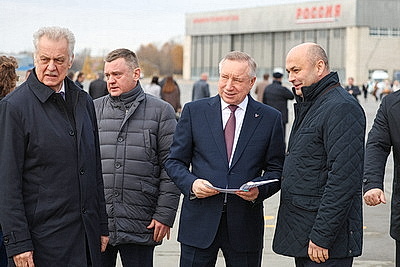 Турчин посещает с рабочим визитом Санкт-Петербург