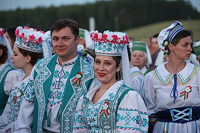 Курган Славы в День Независимости удивил исторической видеопроекцией и красочным фейерверком
