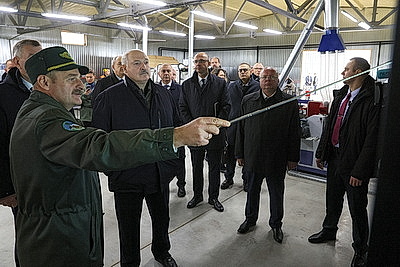 Лукашенко ознакомился с комплексным развитием территории Березинского биосферного заповедника