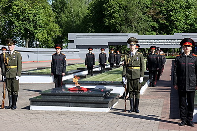 Госсекретарь Совбеза принял участие в торжествах в Слуцке по случаю 80-летия Победы