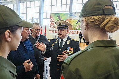 Межрегиональный турнир среди военно-патриотических клубов проходит в Быховском районе