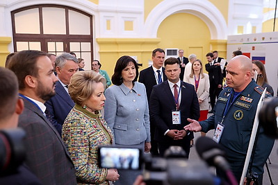 Кочанова принимает участие в мероприятиях XII Форума регионов России и Беларуси