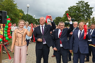 Праздник для детворы. Спортивно-игровой комплекс открыли в Могилеве