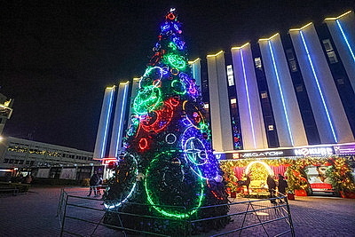 Праздничная атмосфера царит на улицах белорусских городов
