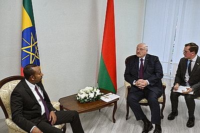 Лукашенко обсудил с премьер-министром Эфиопии выработку \"дорожной карты\"
