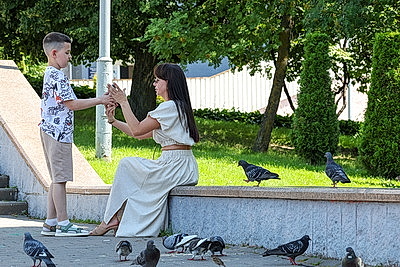 Могилевчане встречают День Независимости