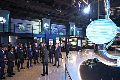 Лукашенко принимает участие в Глобальном атомном форуме