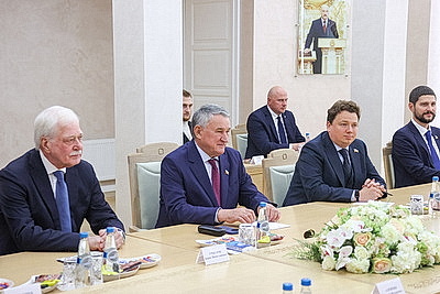 В Совете Республики состоялась встреча с делегацией Совета Федерации России