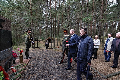 \"Молчаливое эхо войны\". В рамках патриотической акции на мемориале в Крупском районе открыли часовню