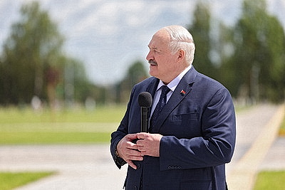Лукашенко принял участие в открытии музея Славы Могилевщины