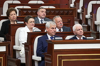 На второй сессии Палаты представителей принято 67 законопроектов