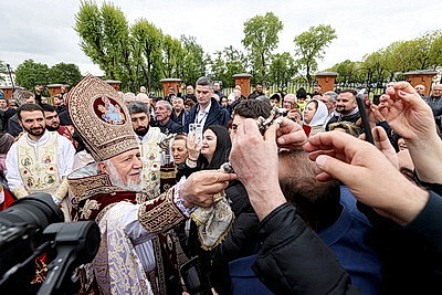 В Минске освятили и открыли первую в Беларуси Армянскую Апостольскую церковь