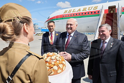 Лукашенко прибыл в Волгоград