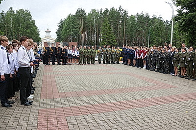 В Минске стартовал финал республиканского смотра-конкурса военно-патриотических объединений