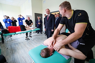 Для будущих чемпионов. В Лесковке Минского района открыли ФОК \"Импульс Драйв\"