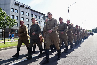 Атмосферу последнего мирного дня 1941 года воссоздали в Бресте