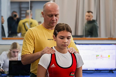 Более 200 тяжелоатлетов Беларуси принимают участие в республиканской спартакиаде