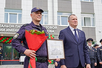 В Могилеве открыли новое административное здание специального батальона ППС