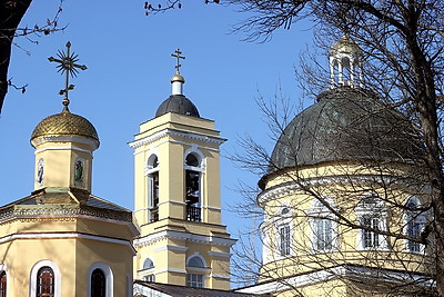 Зимний день в Гомельском парке
