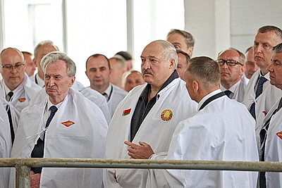 Лукашенко провел выездной семинар-совещание по сельскому хозяйству в Минском районе